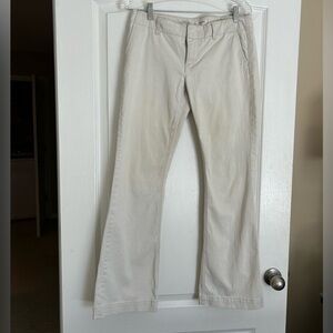 Express women’s Light Cream Chinos